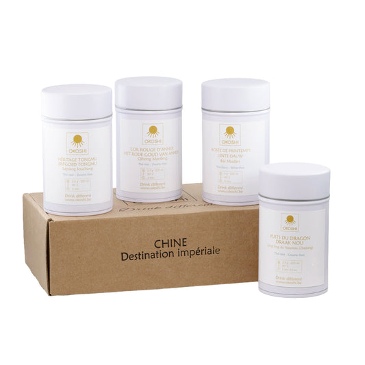 Coffret 4 thés "Chine - Destination impériale"
