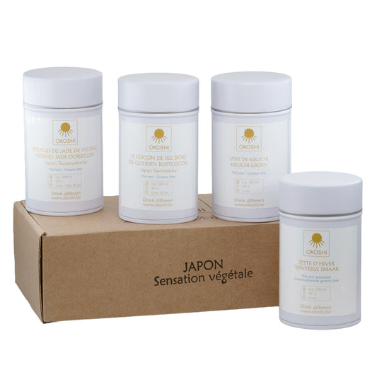 Coffret 4 thés "Japon - Sensation végétale"