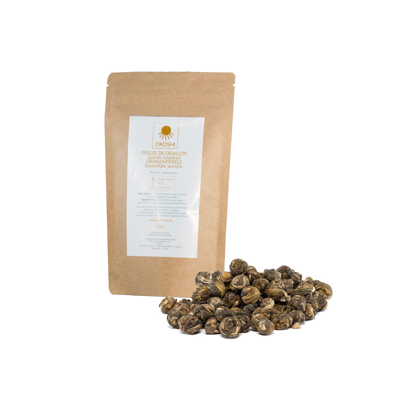 Perles de Dragon - Jasmin Impérial